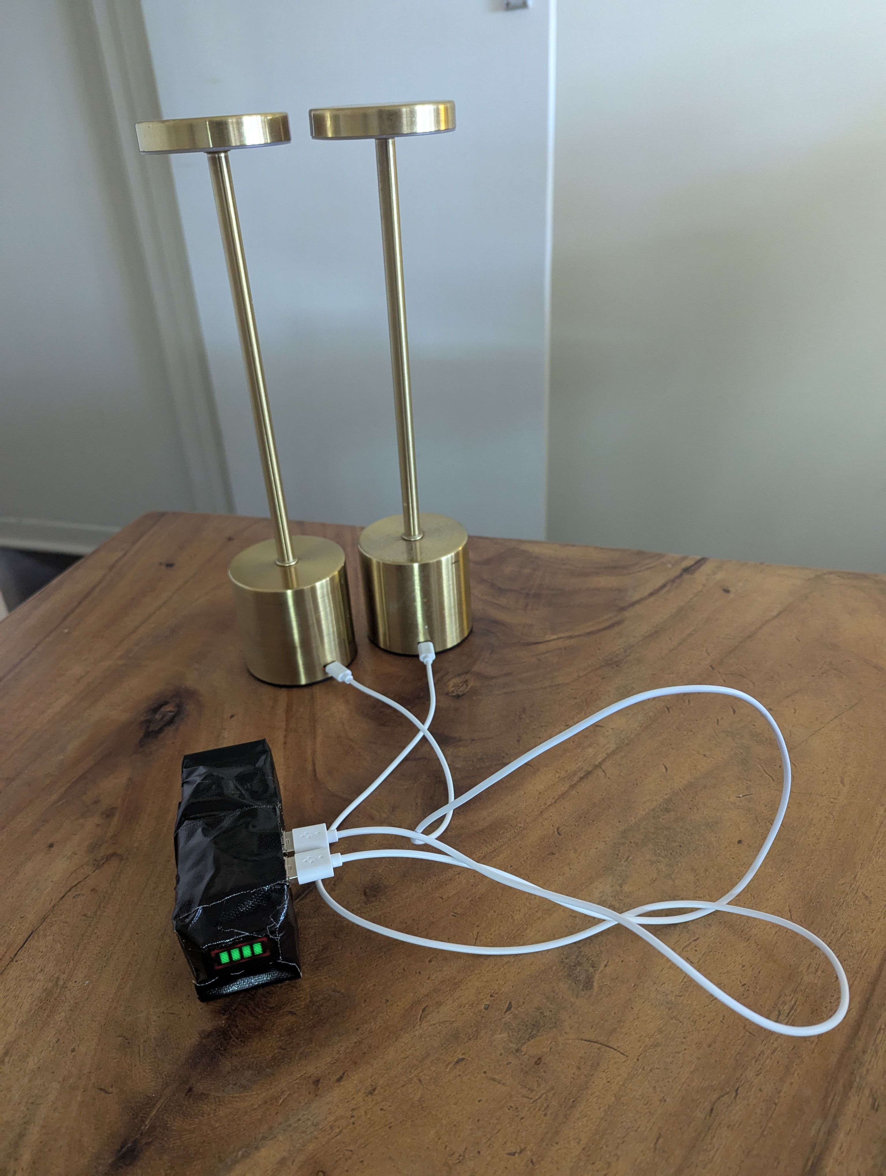 Fully Finished Battery Pack and Lights